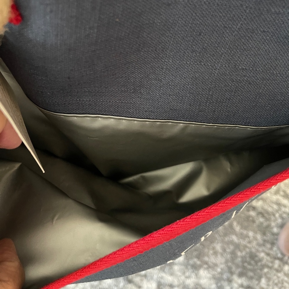 RAE DUNN Summer Love Watermelon Blue/Red Insulated Tote - Picture 9 of 13